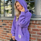 Loose Long-Sleeved Pullover Hoodie For Women
