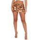 Women's Sequin Mini Skirt