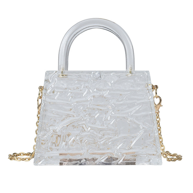 Mini Transparent Chain Bag