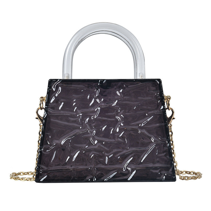Mini Transparent Chain Bag