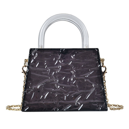 Mini Transparent Chain Bag