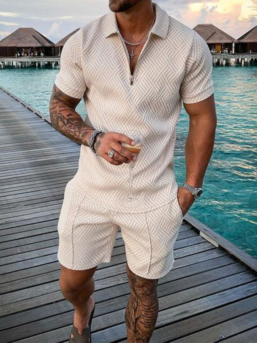 Men's Short Sleeve 2 Pcs
