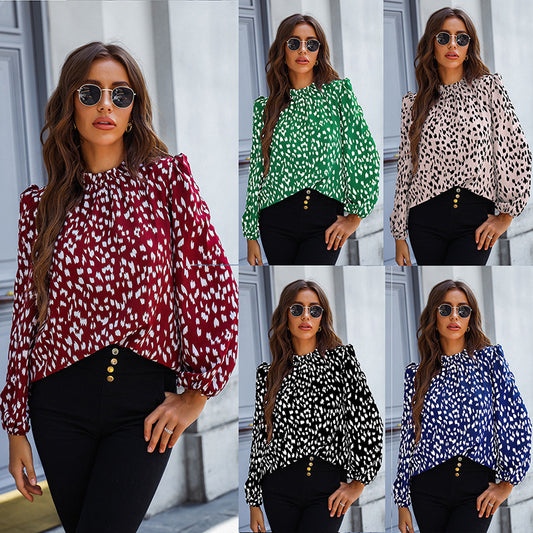 Half Collar Professional Top