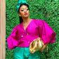 Women's Balloon Sleeve Blouse