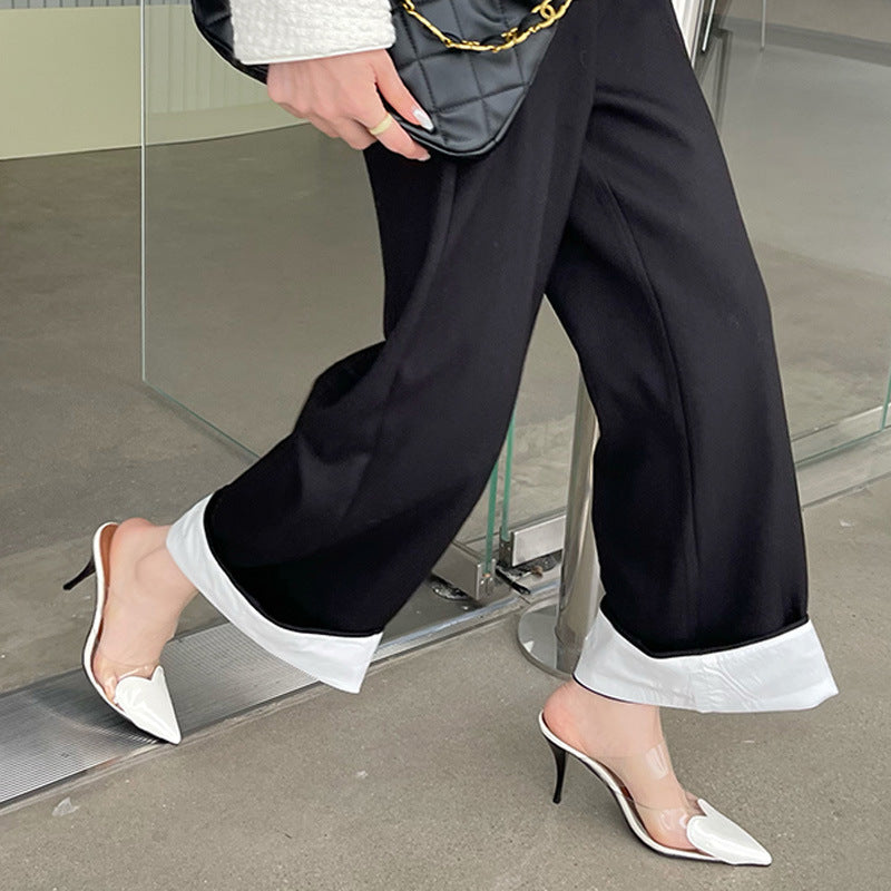Transparent Stiletto High Heels