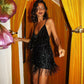 Sparkle Tassel Dress