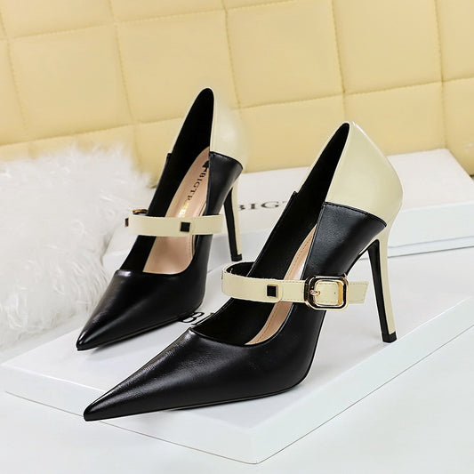 Women's Retro Stiletto Heels