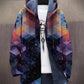Fashion Digital Printing Fleece Padded Jacket For Men