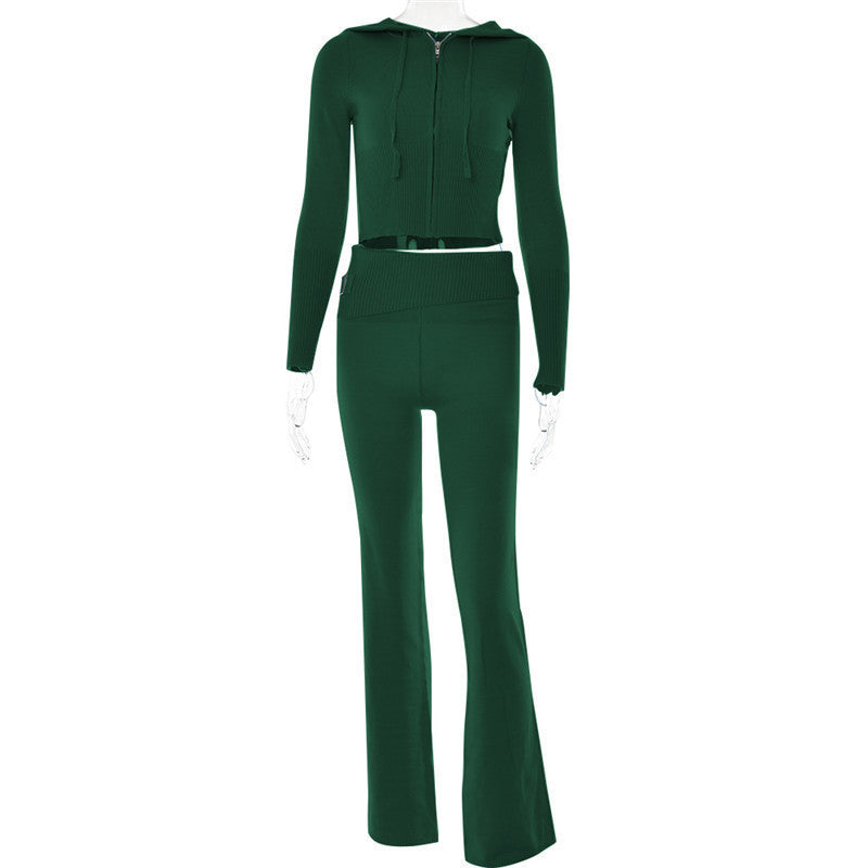Women Leisure  Sweater &  Pants Set
