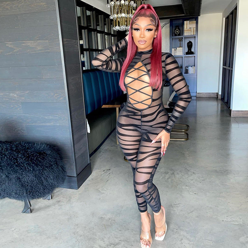 Sheer Cutout Bodysuit