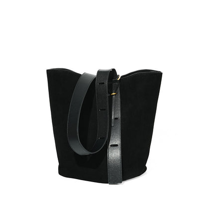 Women's Matte Leather Shoulder Bag
