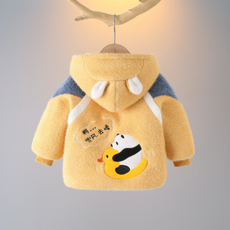 Warm Velvet Padded Jacket