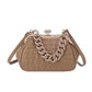 Small Designer Puffed Messenger Bag
