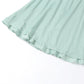 Lotus Leaf Suspender Dress