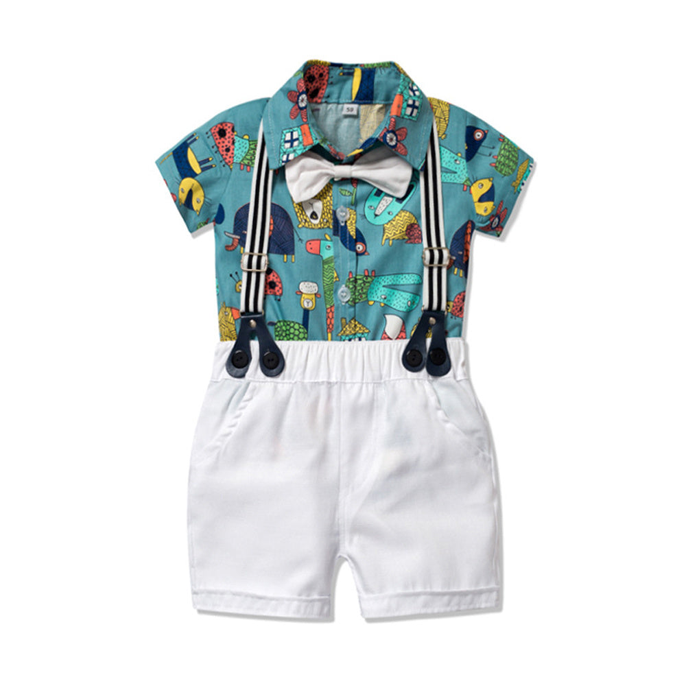 Little Gentleman 2 Pcs Bow Tie Suit