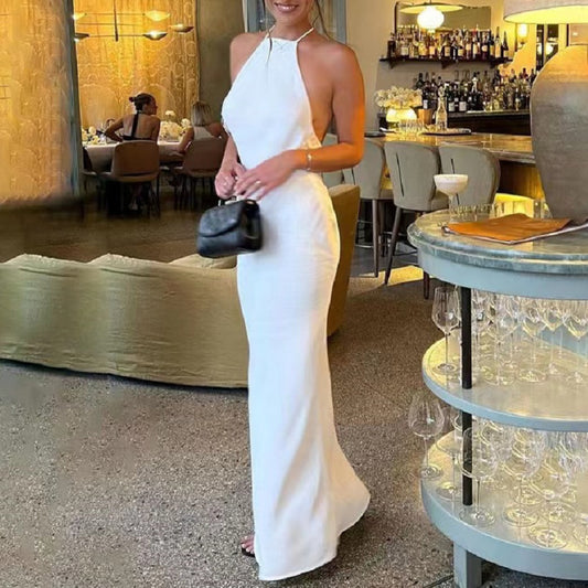 Women's Summer White Dress