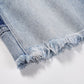 High Street Washed Denim Shorts