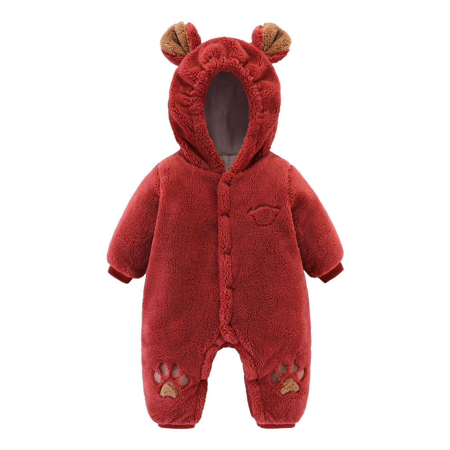 Baby's Rice Velvet Quilted Onesies