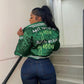 Embroidered Quilted  Jacket