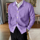 Lapel Knitted Fashion Sweater Cardigan For Men