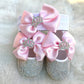 Newborn Rhinestone Shoes