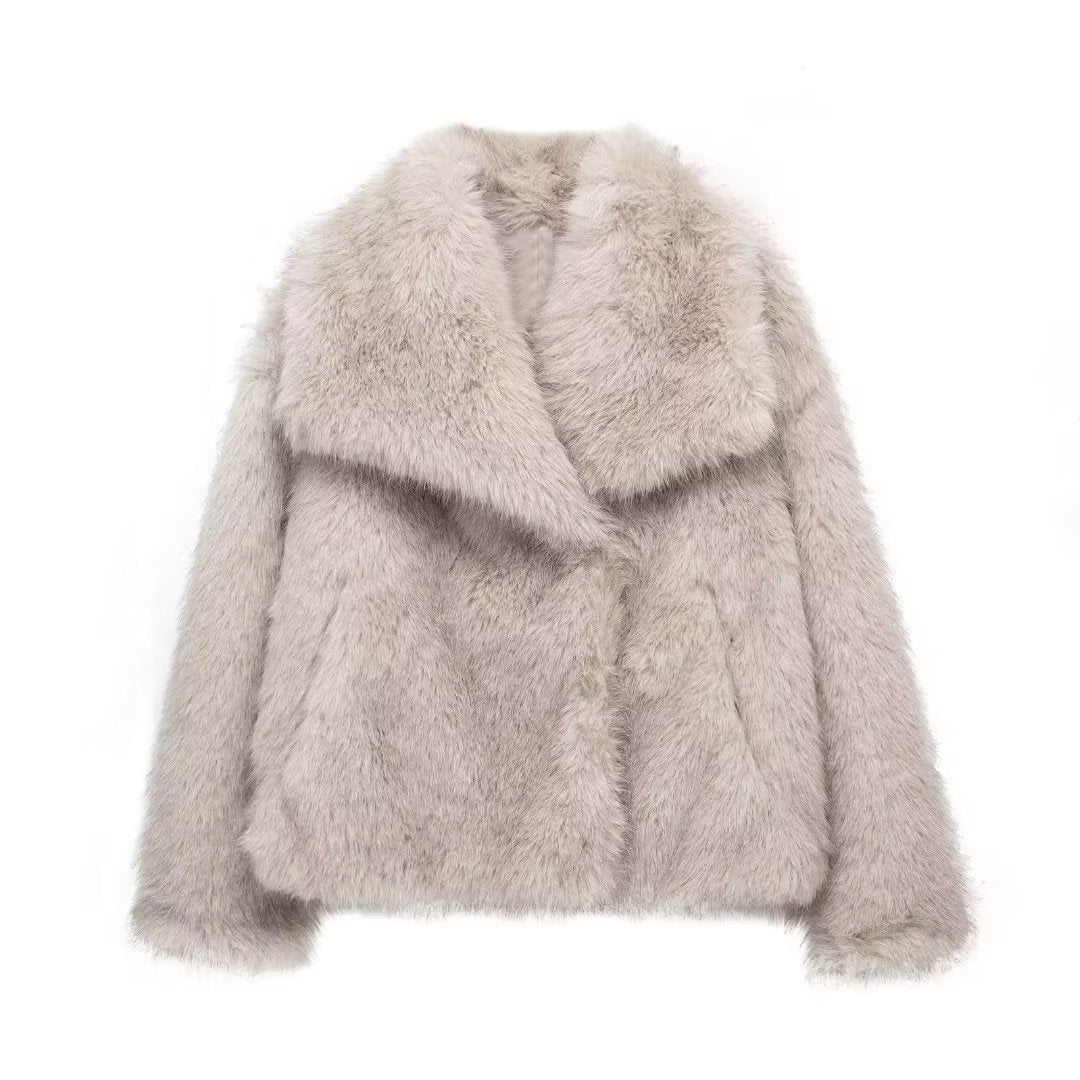 Women's Plush Coat