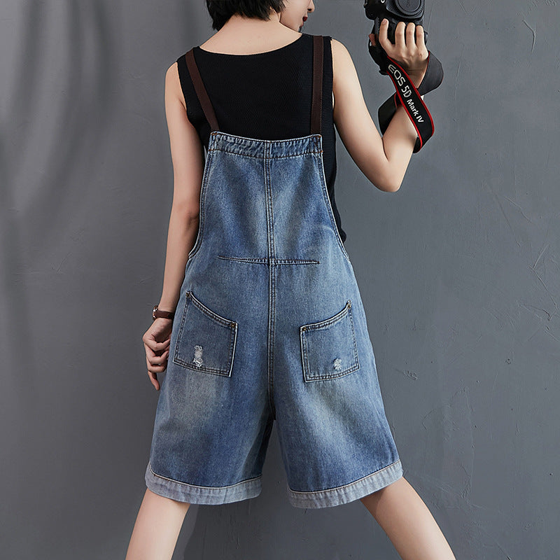 Women's Denim Overalls