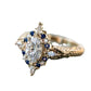 Inlaid Fashion Ring
