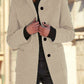 Standing Collar Woolen Coat