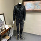 Men's Short Casual Biker's Leather Jacket