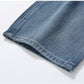 Men's Retro Personality Washed Jeans