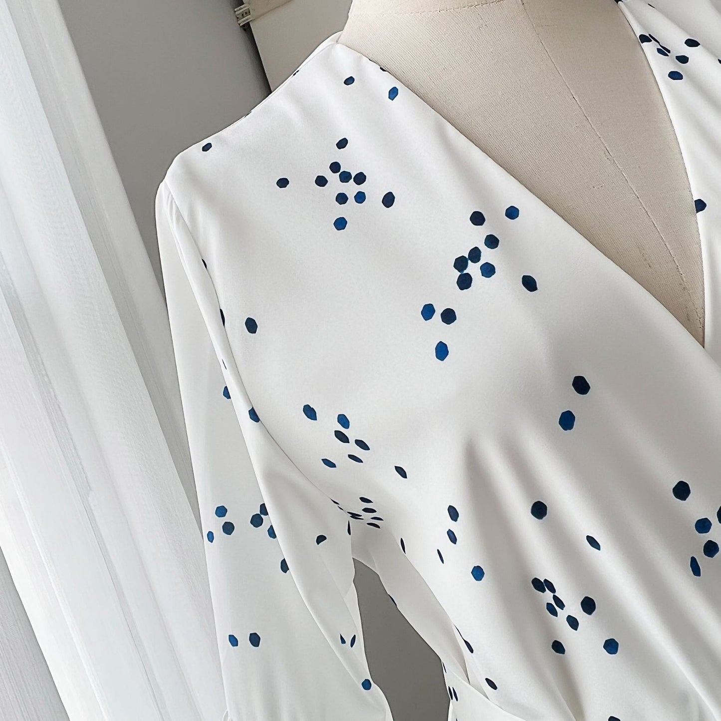 Ladies Swing Dress w/Ruffles