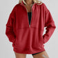 Zipper Pocket Casual Exercise Hoodie For Women
