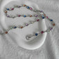 Colorful Rhinestone Waist Chain
