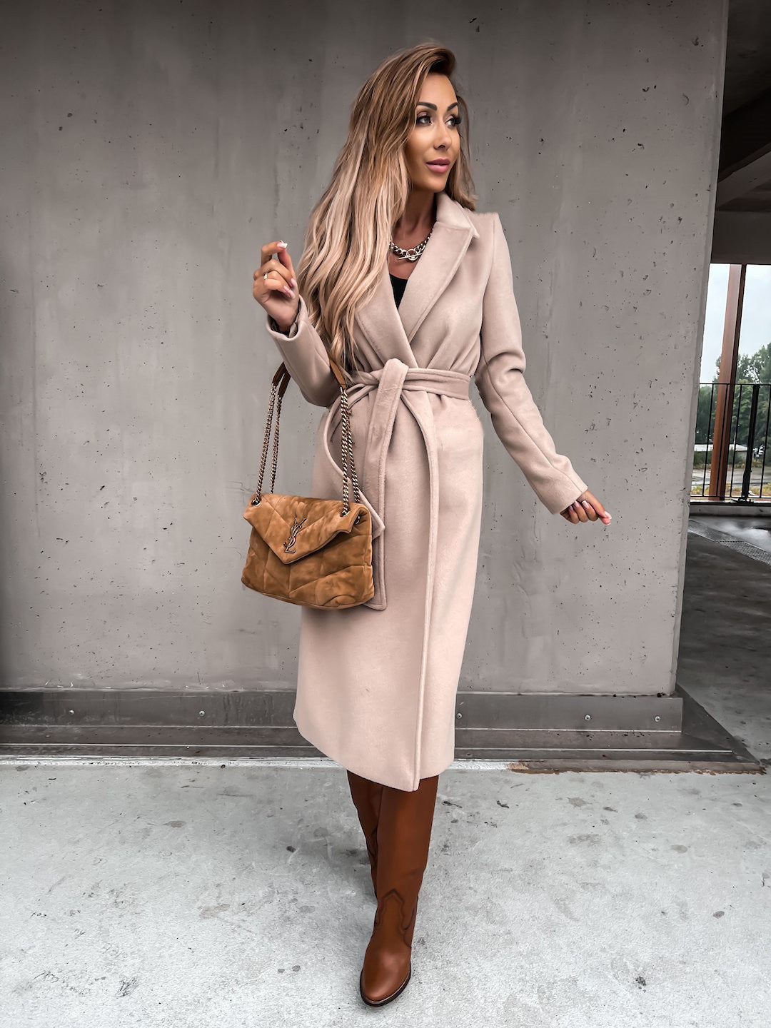 Woolen Long Coat