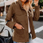 Women's Casual Loose Zip Jacket