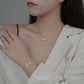 Heart-shaped Lucky Beads Bracelet / Necklace