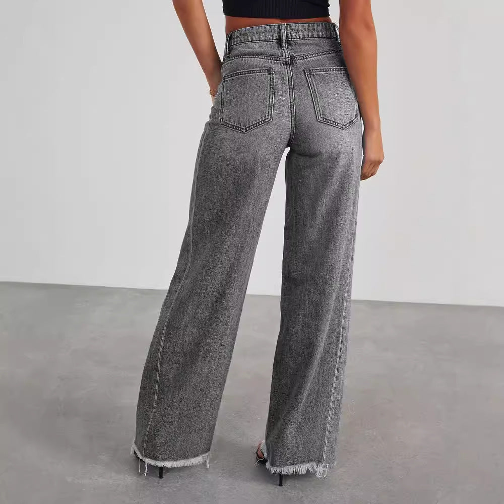 Slim Fit High Waist Jeans