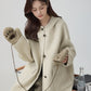 women's Hooded Wool Coat