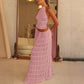 2pcs Bohemian Pleated suit