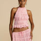 2pcs Bohemian Pleated suit
