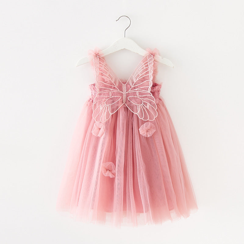 Girl's Butterfly Princess Petti Skirt