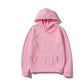 Cotton Fleece Solid Color Hoodie For Women