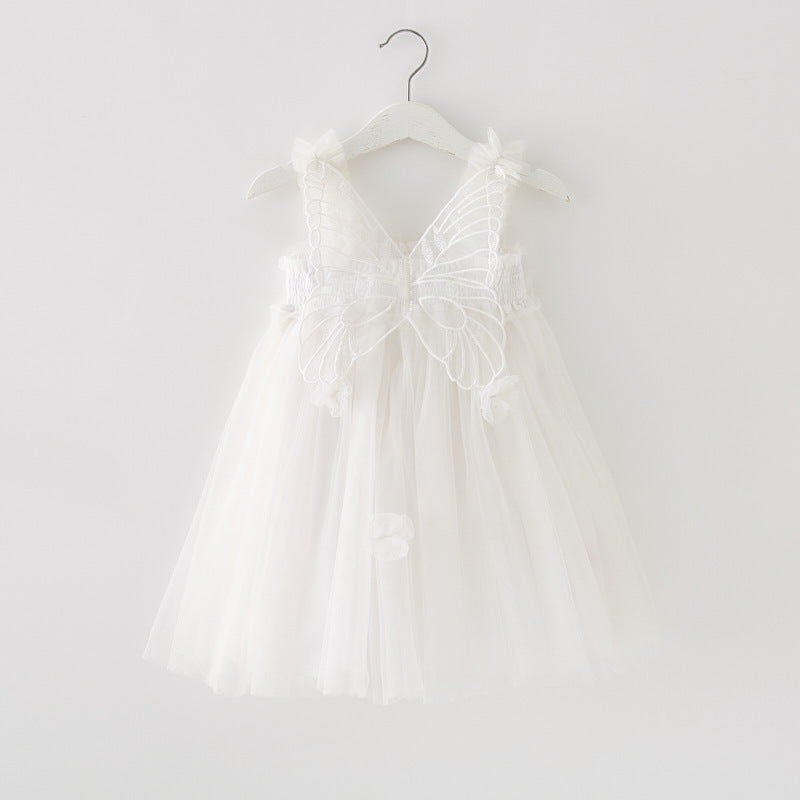Girl's Butterfly Princess Petti Skirt