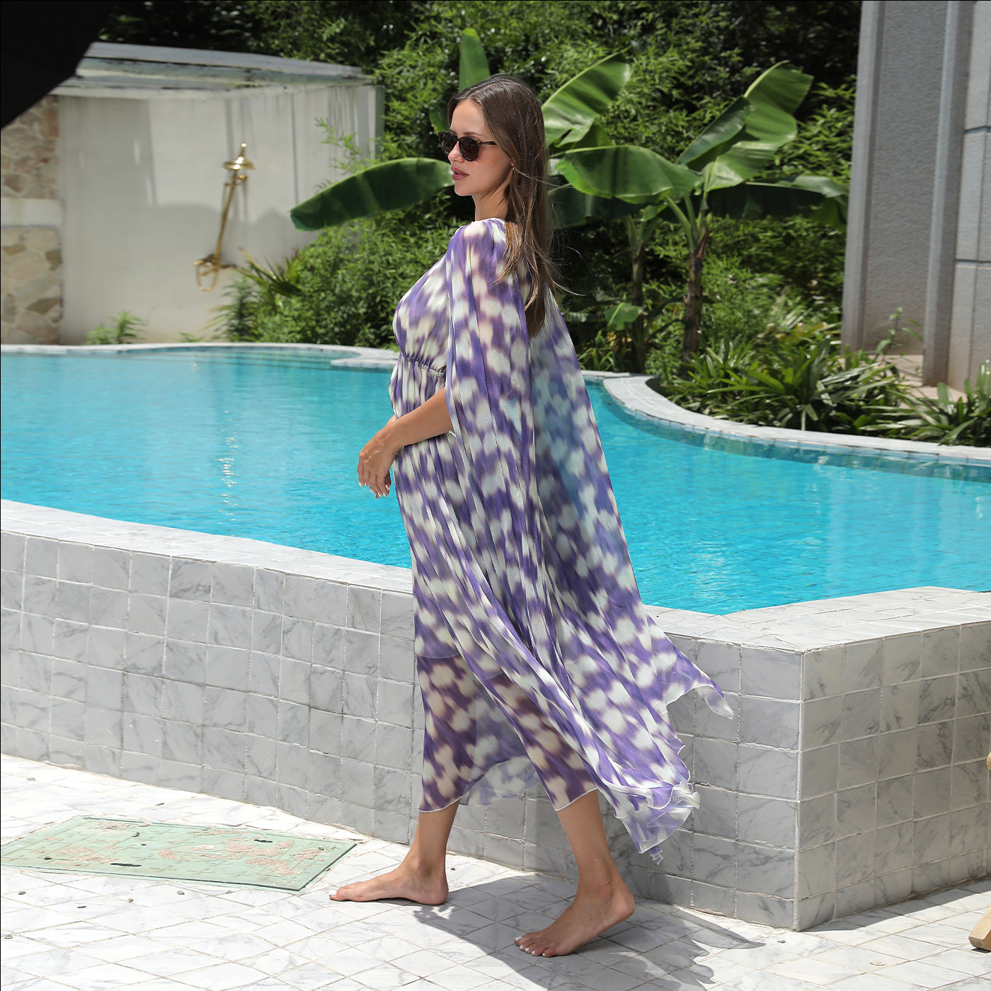 Women's Floral Picaud Dress