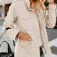 Women's Casual Loose Zip Jacket