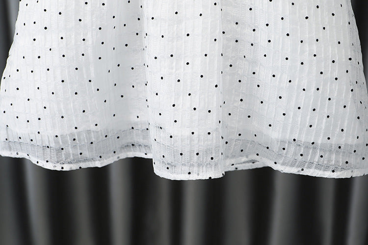 Princess Girl Bow Tie Cotton Dress