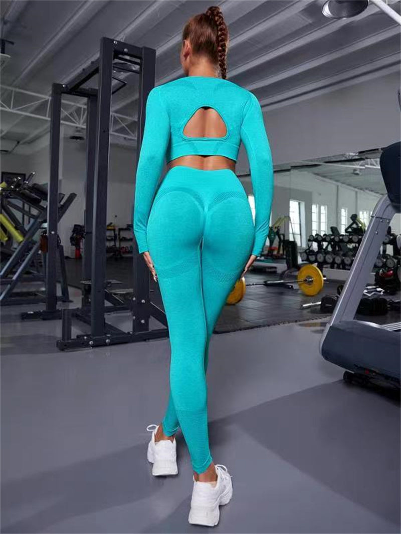2pcs Butt Lifting Sports Suit