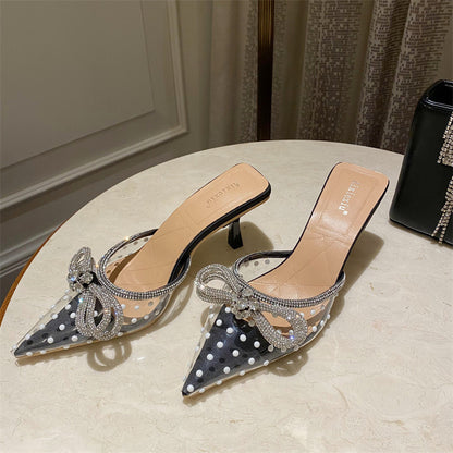 Women's Transparent Crystal Shoes