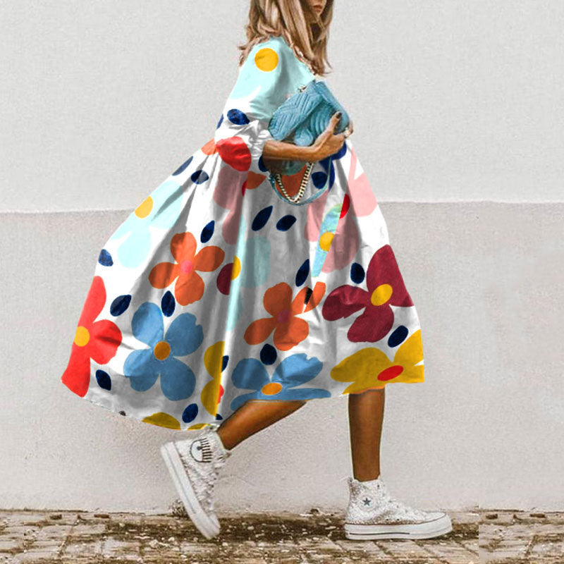 Women's Loose Boho Dress